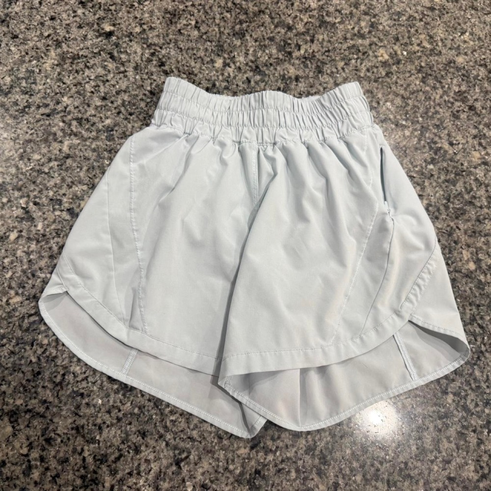 Track That High-Rise Lined Short 5" Powder Blue